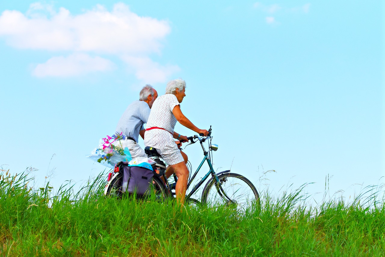 Fietsen vermindert stress